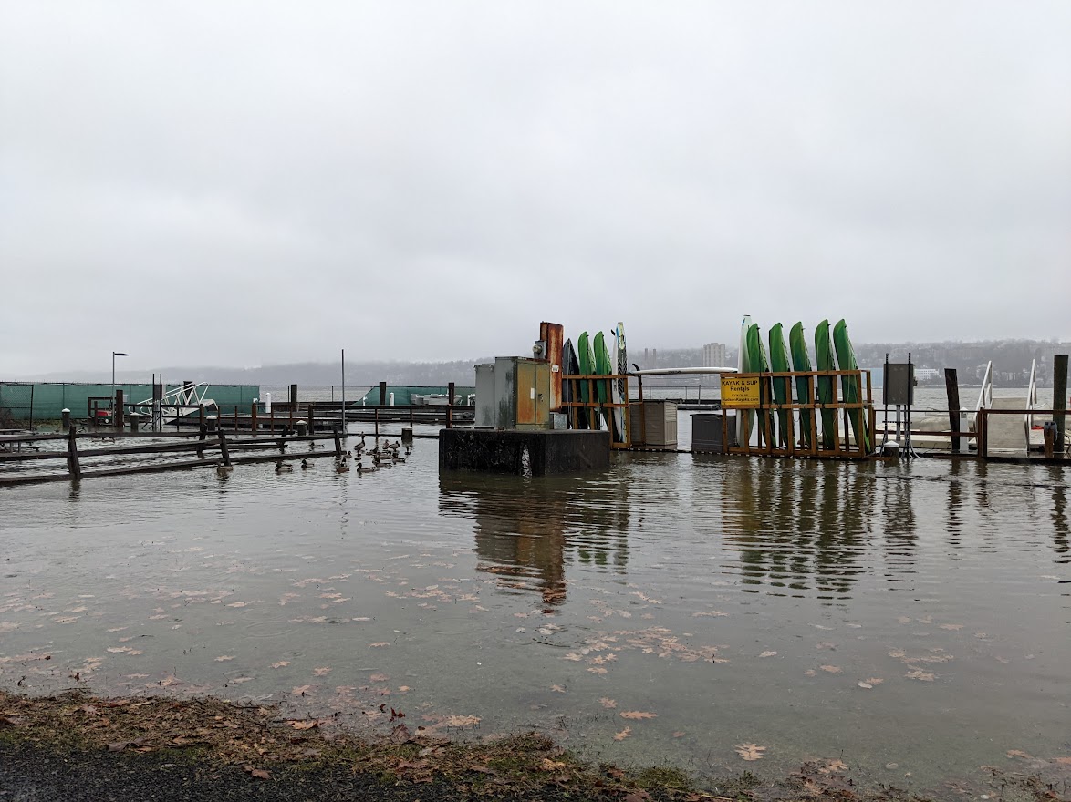 Storm tide at Alpine Picnic Area