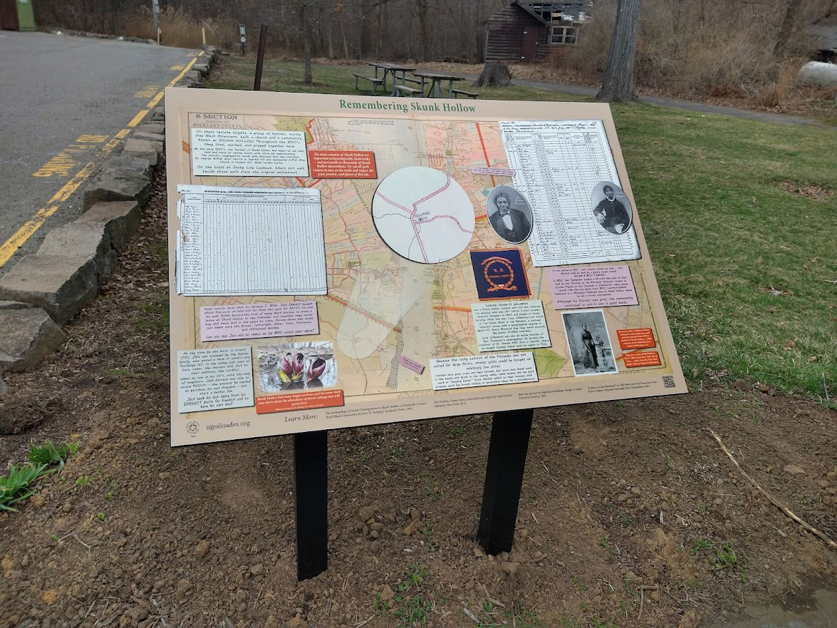 New interpretive panel for State Line Lookout