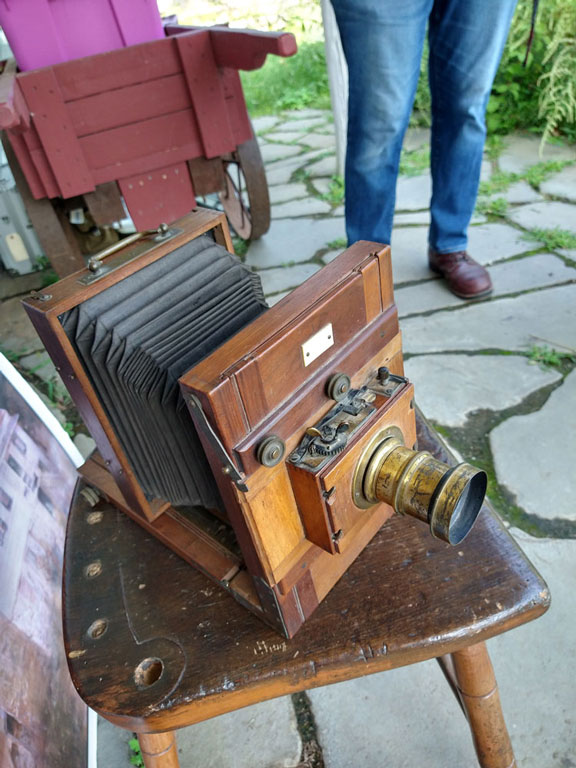 Tintype photography at the Kearney House