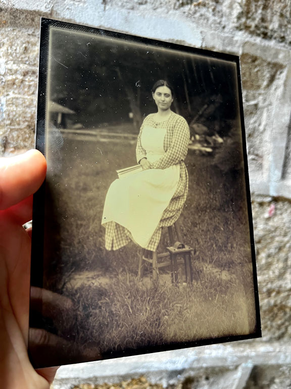 Tintype photography at the Kearney House