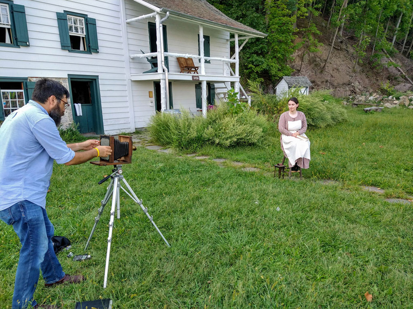 Tintype photography