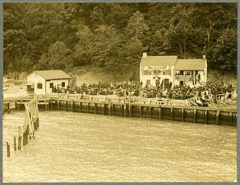 1909 dedication of the Park