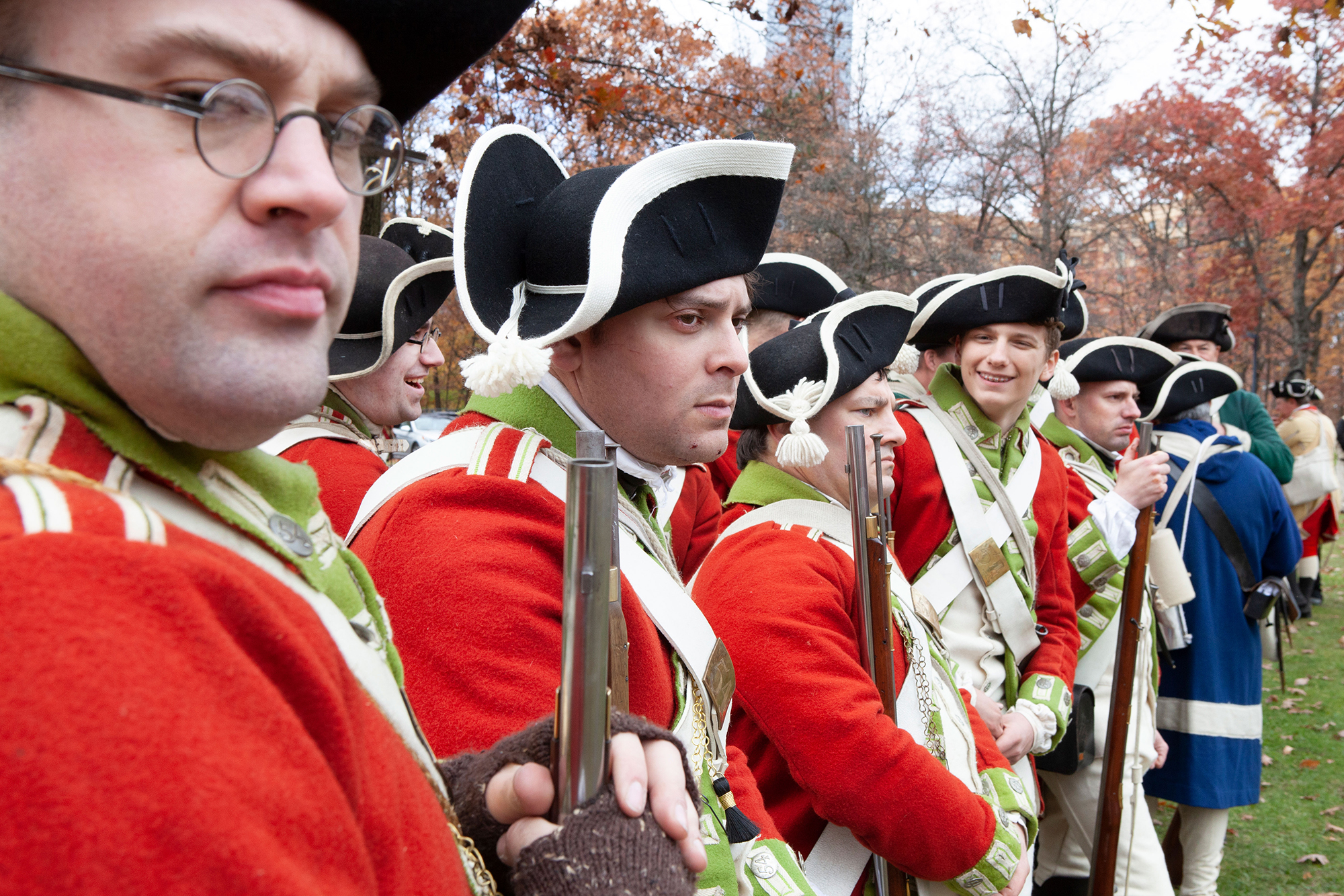 Crown Forces at Fort Lee