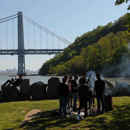 Picnics and grilling in the park